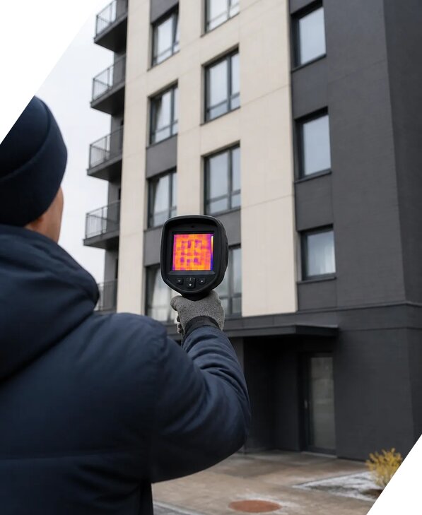 Тепловизионное обследование зданий в Ростове от 5132 р. | ЭкспертизаРоссия